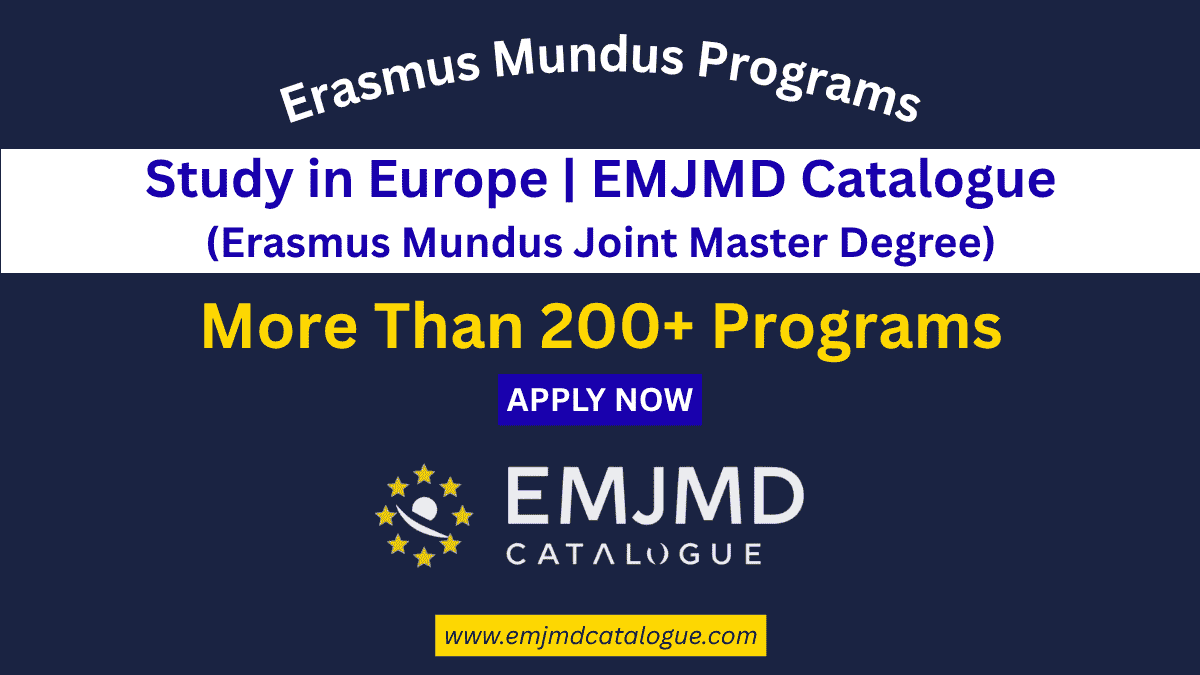 Study in Europe | EMJMD Catalogue (Erasmus Mundus Joint Master Degree)